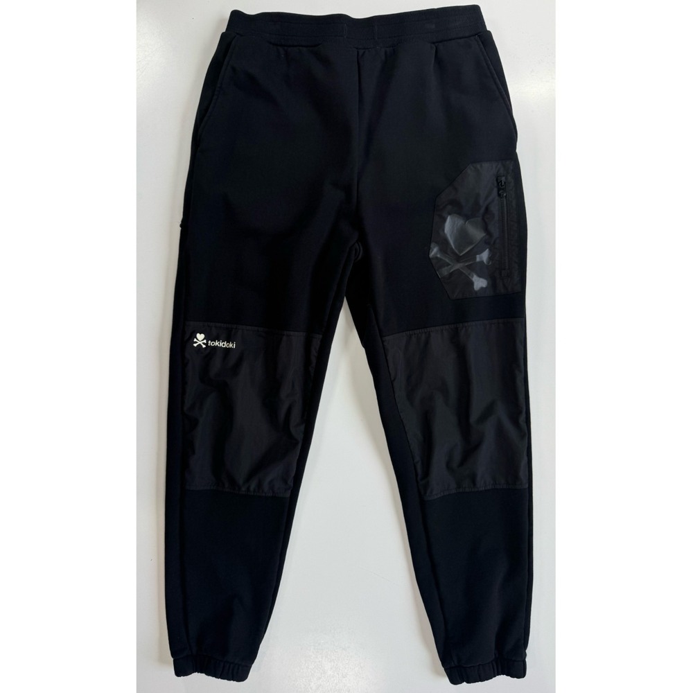 TOKIDOKI x RAFFITE Technical Jogger Pants Skull Patch‎ Mixed Fabric Unisex Small